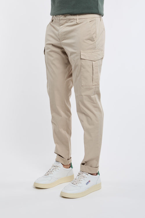 Pantalone Eddy 96% CO 4% EA Beige - 2