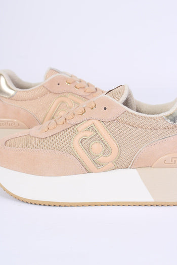 Sneaker Dreamy Suede Mesh Papaya/gold - 4
