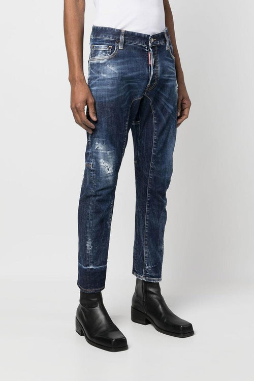 2 Jeans Blu Uomo