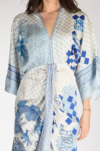 Abito Sophia Azzurro/bianco Donna - 3