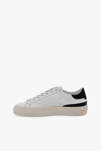 Sneakers SONICA CALF in pelle bianco e nero - 3