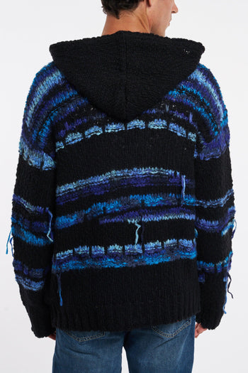 Cardigan con cappuccio - 7