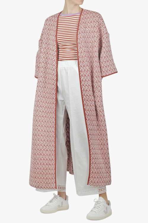 - Cappotto - 431207 - Bianco/Marrone