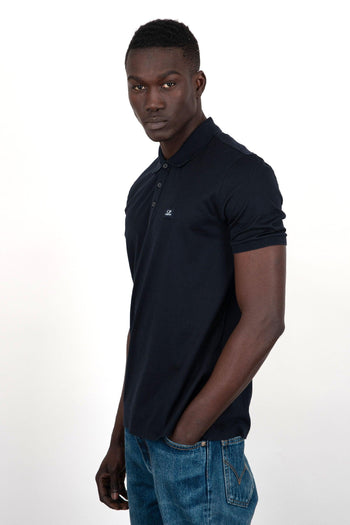 Polo 70-2 Cotone Jersey Blu Scuro - 3