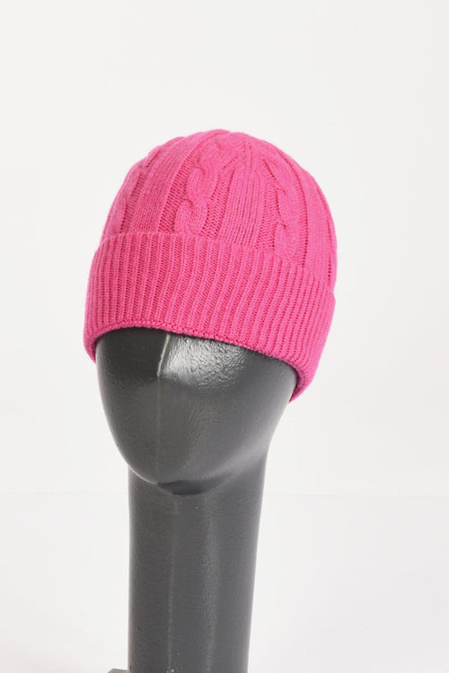 Cappello Treccia Fucsia Donna