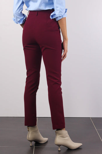 Pantalone New York Tecnico Bordeaux - 7