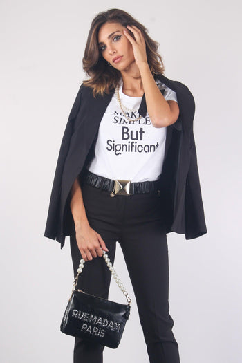 Frecciatina T-shirt Scritta White - 3