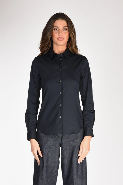 Camicia Colletto Blu Donna - 2