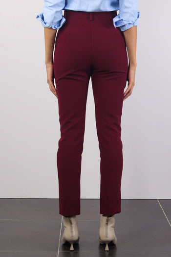 Pantalone New York Tecnico Bordeaux - 3