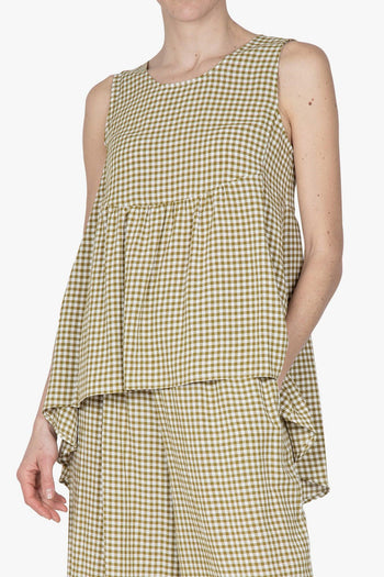 - Top - 430656 - Bianco/Verde - 3