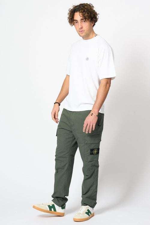 Pantalone Cargo Supima Muschio Uomo - 2