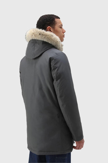 Arctic Parka Ramar Cloth con Pelliccia Removibile Grigio - 3