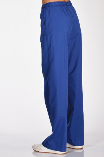 Pantalone Elastico Blu Chiaro Donna - 6