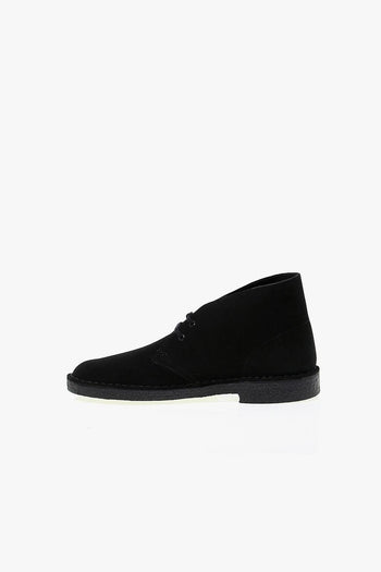 Polacco DESERT BOOT in camoscio nero - 3