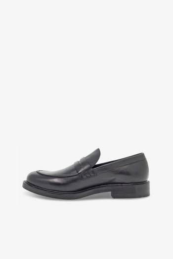 Mocassino STILE INGLESE in pelle nero - 3