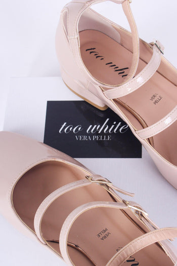 Bebe Doppia Fibbia Nude - 7