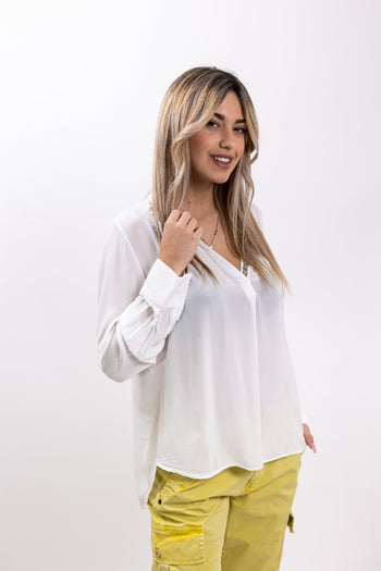 Camicia Serafino (adele) Bianco Donna - 3
