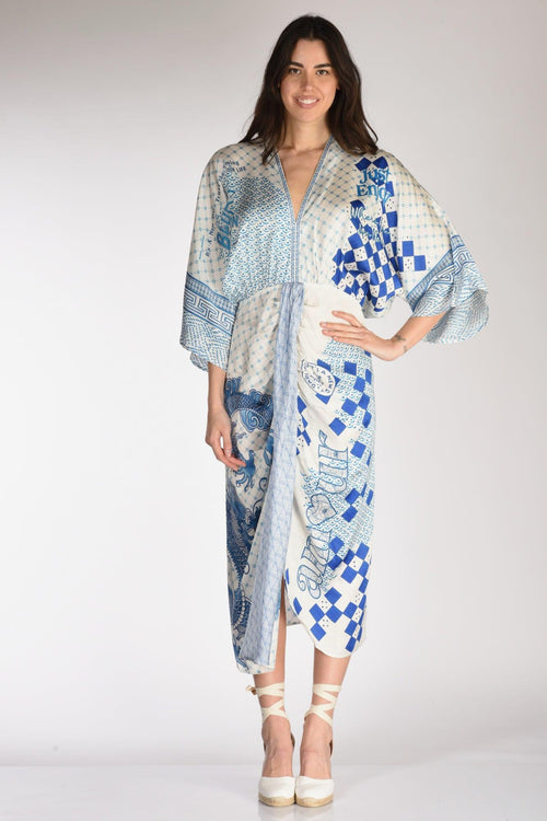 Abito Sophia Azzurro/bianco Donna