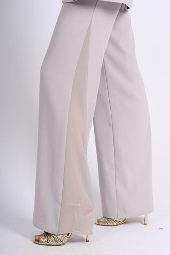Tailleur Crepe Fluido Perla Donna - 3