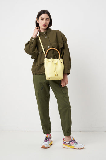 Washed Cotton Jacket 9031 Green - 11
