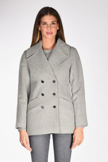 Giacca Doppiopetto Grigio Donna - 2