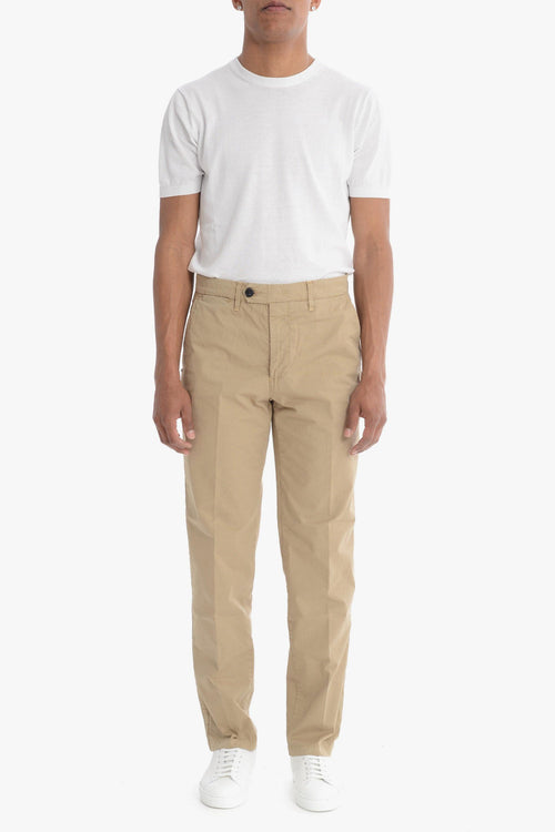 Pantalone Beige Uomo Gamba Dritta - 1