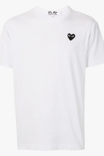 Comme des Garçons Play T-shirt Cotone Bianco - 4