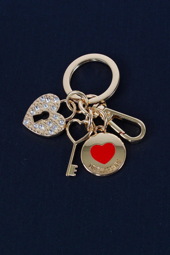 Portachiavi Lucchetto Cuore Oro - 2