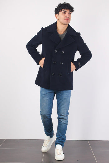 Peacoat Doppiopetto Dark Blue - 3