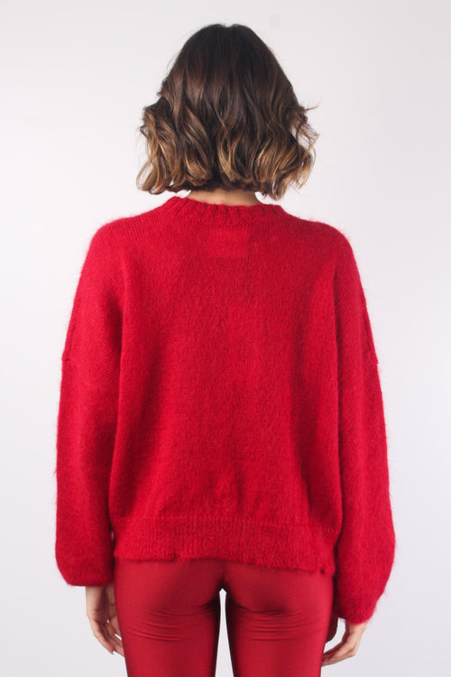 Maglia Mohair Red - 2