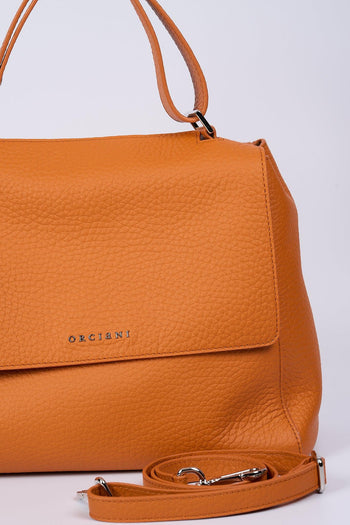 Borsa Sveva Media Soft Arancio Donna - 4