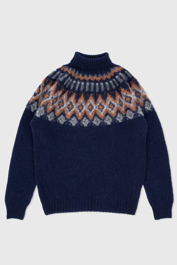 Maglia Love On The Rocks Blu Navy Uomo - 6