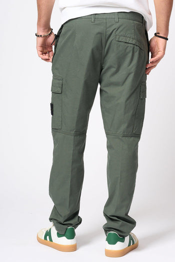 Pantalone Cargo Supima Muschio Uomo - 4