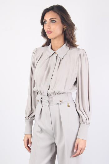 Camicia Corta Pattine Perla - 4