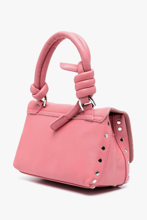 Borsa Rosa Donna Postina Piuma Knot Baby - 2