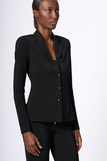 Giacca Hop Neoprene Nero Donna - 5