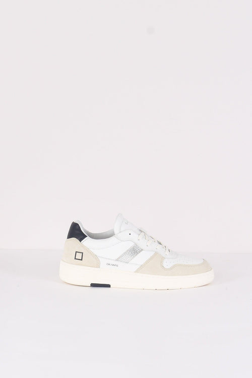 Sneaker Court Vintage Calf White/black