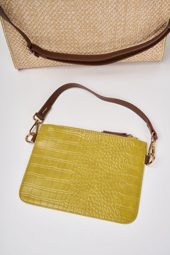 Borsa Felicia medium paglia e cocco - 5