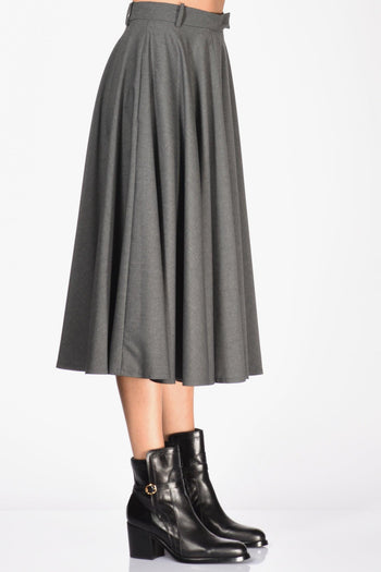 Gonna Parigi Grigio Donna - 5