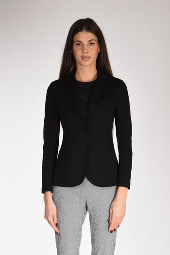 1901 Blazer Piquet Nero Donna - 2