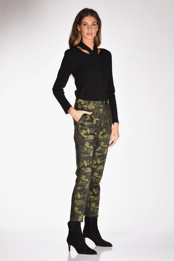 Pantaloni Verde Donna - 2