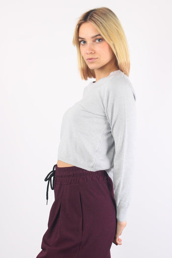 Maglia Scatoletta Lurex Grigio - 5
