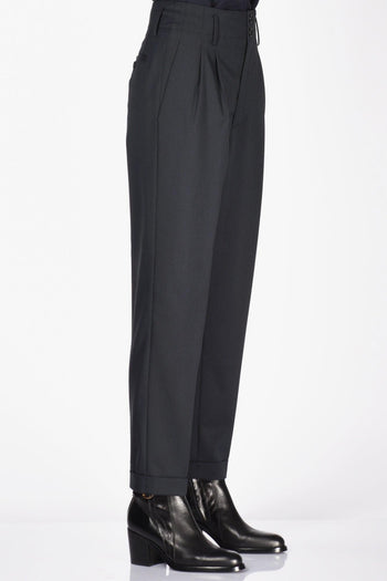 Pantaloni Blu Donna - 5