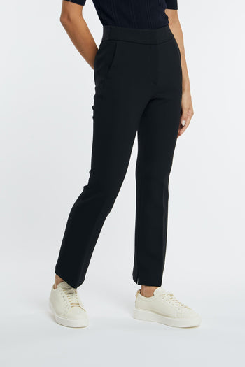 Pantalone Tela Tecnica Double Nero Donna - 3