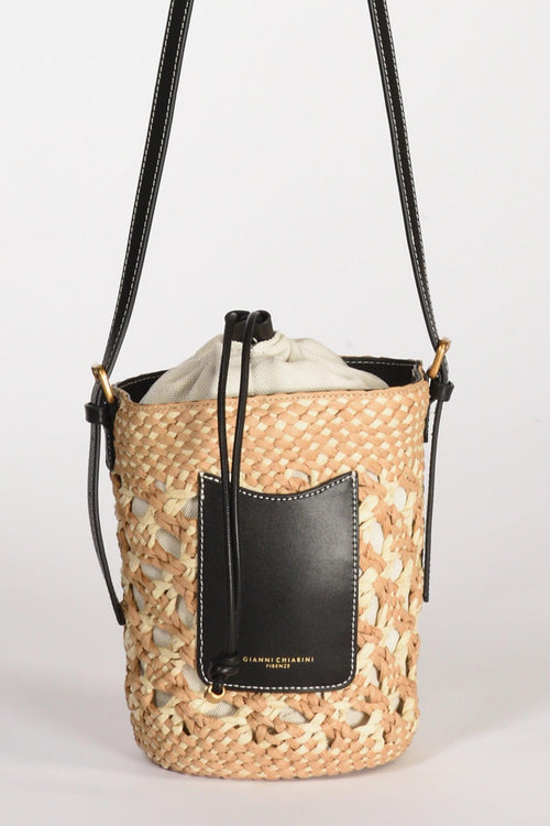 Secchiello Saona Beige/nero Donna