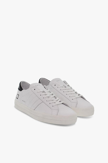 Sneakers HILL LOW VINTAGE CALF in pelle bianco e nero - 5