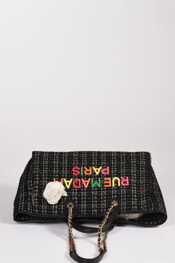 Paris Borsa Tweed Nero/multicolor Donna - 6