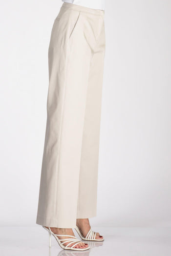 Pantaloni Justine Bianco Naturale Donna - 4