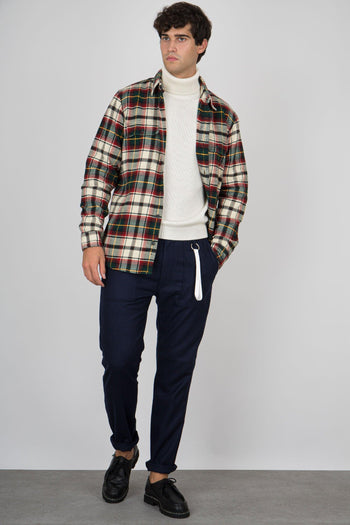 Camicia Work Vintage Flannel Sabbia Uomo - 2