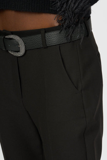 Weekend Pantalone Patata Nero Donna - 4